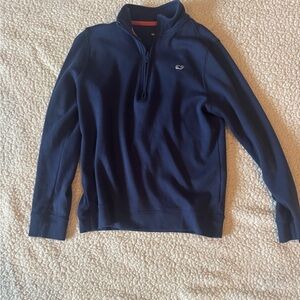 Vineyard Vines Boy’s Blue Zip-Up Sweater